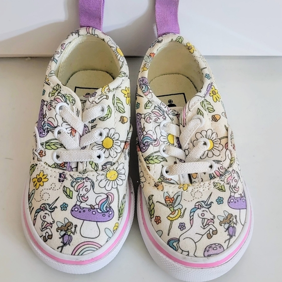 Vans Other - Vans Toddler Unicorn Slip-on Shoes 5C